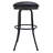 Swivel Upholstered Counter Stool with Metal Frame-27796885-48366675-27796881