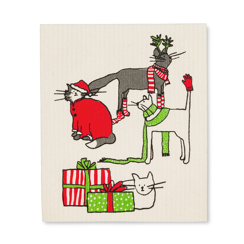 Torchon Holiday Cats