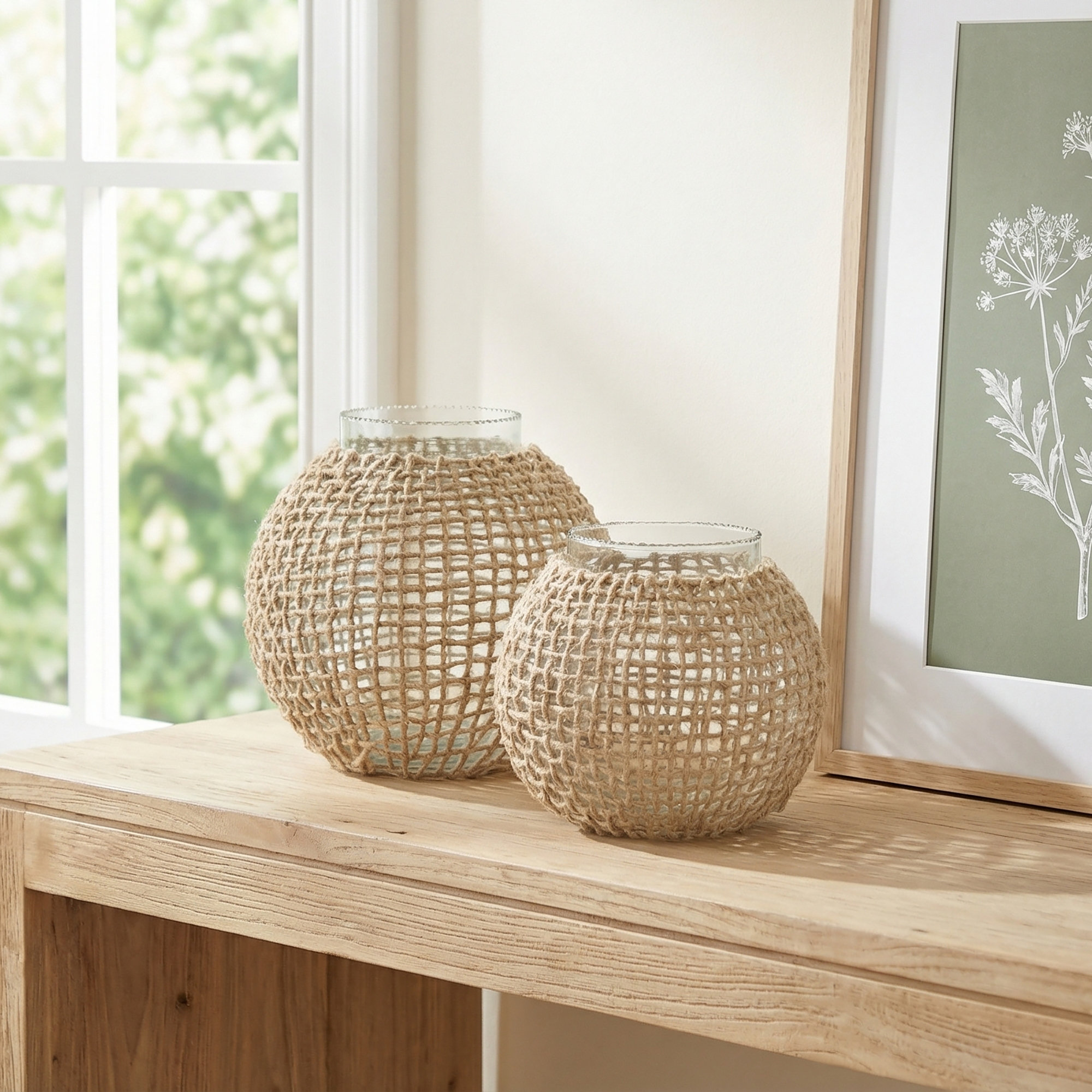 Lagarrian Glass Table Vase