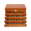 5-Tier Wooden Jewellery Organizer Box w/ Lock