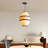 1-Light Pendant Light Minimalist Fabric-1098498797
