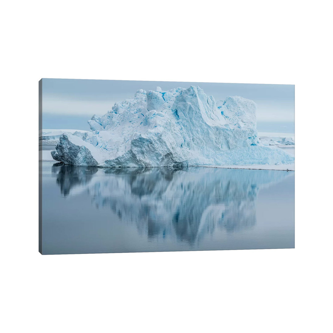 Icebergs In The Southern Ocean, Antarctic Peninsula, Antarctica - Wrapped Canvas Print