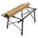 Aniso 90cm Solid Wood Rectangular Adjustable Folding Table