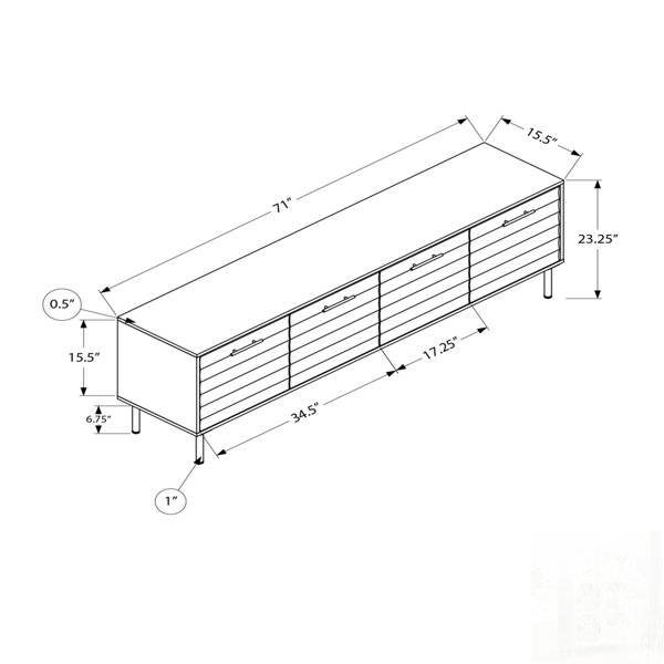 Dimensions du produit