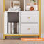 159.6 cm H x 60 cm W Iron Bookcase