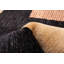 Tapis unique en laine noué à la main 8 pi x 10 pi 6 po nouvel âge Bement en noir / crème / brun foncé