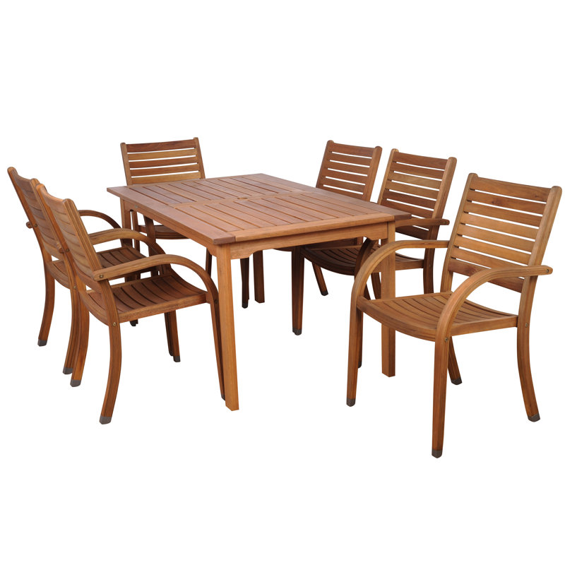 Ensemble repas 7 pièces Troiano International Home
