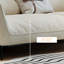 Coussin modulaire blanc en polyester-412602036