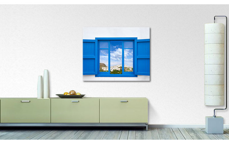 Stretched On Wooden Frame Print on Canvas, 80cm H x 100cm W x 2cm D