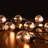 PURPLE LEAF Aluminium Hardtop Gazebo with 48 Ft String Lights-95441258