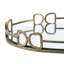 Plateau miroir argenté rond D16.1X2 "Valentina-925524067