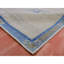 Tapis gris unique en laine Cedrea 9 pi 1 po x 12 pi 1 po années 1940 Cedrea