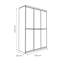 Aryanna 3 Door Manufactured Wood Wardrobe