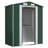 Garden Shed Green Galvanized Steel Large Outdoor Garden Storage Shed-123203430-123203432