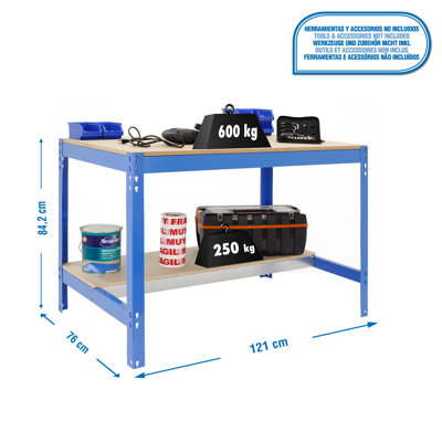 Wood Top Workbench