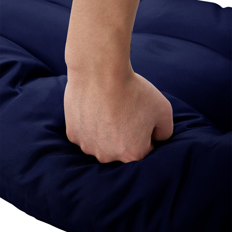 Outdoor Seat Cushion, Navy Blue