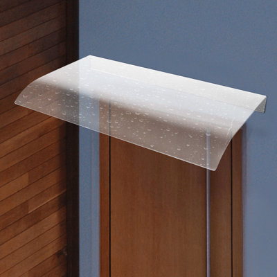 Slope Window Awning in Clear