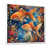 Cadre flottant blanc, bois massif