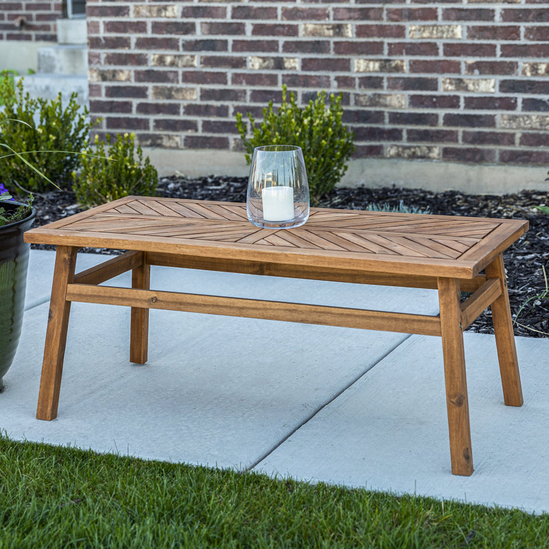 Table basse Harbison, Brun