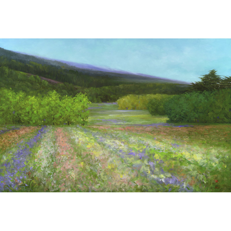 " Spring " by Sheila Finch, 8" H x 12" W x 1.25" D