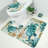 Nalston Cotton Blend Shower Curtain with Hooks Included