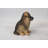 Sitting German Shepherd Puppy Statue