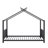 Metal House Platform Bed-609808640