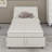 Multi-Function Folding Chair Bed With Storage Pocket And USB Port-1501038246