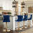 360°Swivel Adjustable Counter Height Bar Stools-1460294606-1460294595-1460294585