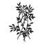 Décoration murale élégante en métal à branches abstraites abstraites décoratives-124837848-124837847