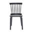 Ensemble de chaises de salle à manger en bois massif l 18,7 po x P 17,12 po x H 33,27 po Windsor