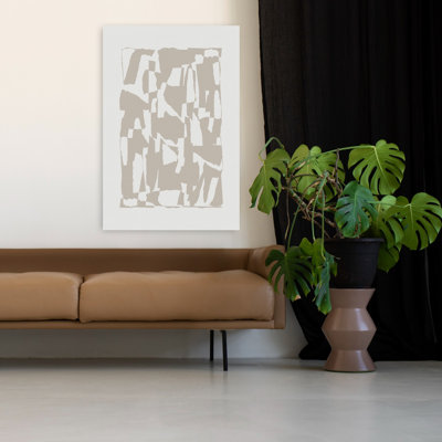 Art contemporain abstrait géométrique