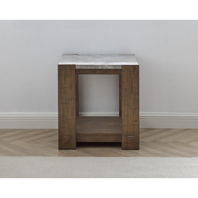 Antonett Stone Top End Table