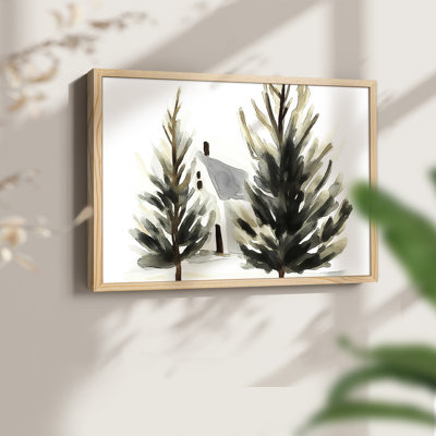 Art de Noël - CLxxxvi - reproduction encadrée - réversible