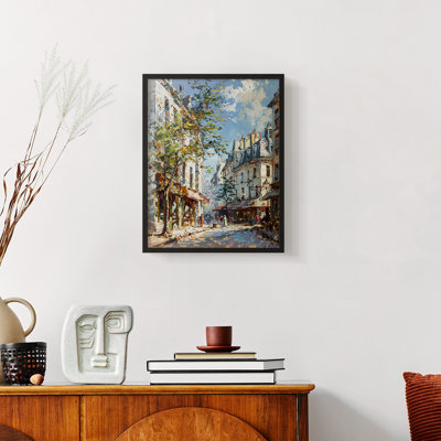 LANDSCAPES Series CCCXLV  -Premium Framed Print -Ready to Hang - No Nails Required