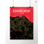 Edinburgh City Map - No Frame Print-117348996