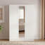 Modern 3 Door Mirrored Wardrobe with Hanging Rail for Bedroom Storage & Organisation-1315648923