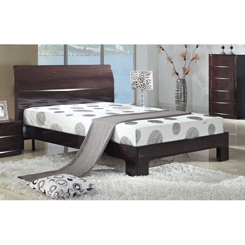 Merlemont Ottoman Storage Bed, Cherry, Double (4'6)
