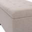 Banc de rangement avec repose-pieds 33 pouces-668140988