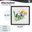 «Confident Green Abstraction», reproduction d'art sous verre encadrée par Design Fabrikken-864449942-864449940