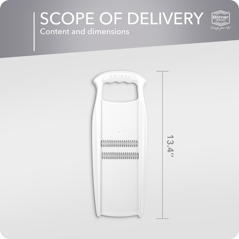 Couteau Borner Roko Power Series, blanc, Blanc