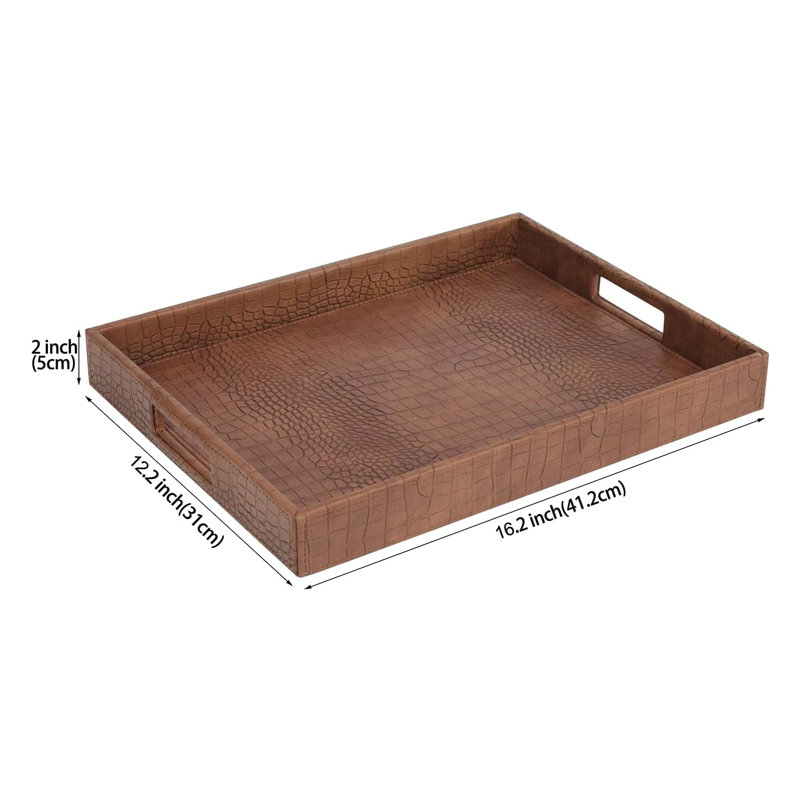 Cuir Daveontae / plateau en similicuir