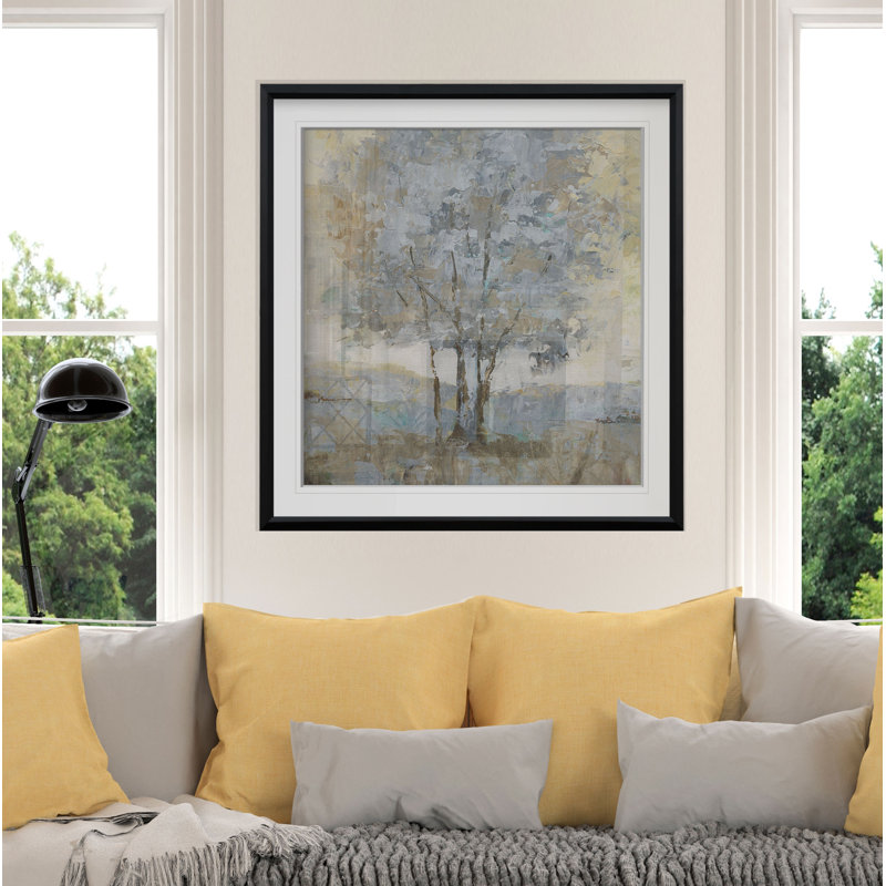 «Soft Sentinel I», reproduction d'art, H 16 po x l 16 po, Impression encadrée, Noir