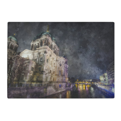 Tempered Glass Berlin Cathedral in Germany Chopping Board