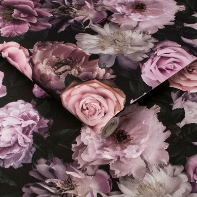 Rotteck Floral Wallpaper Roll
