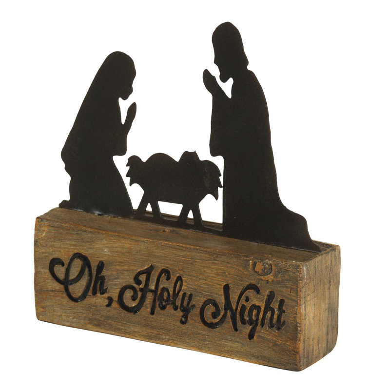 Crèche de Noël 3 pièces 7,25 po