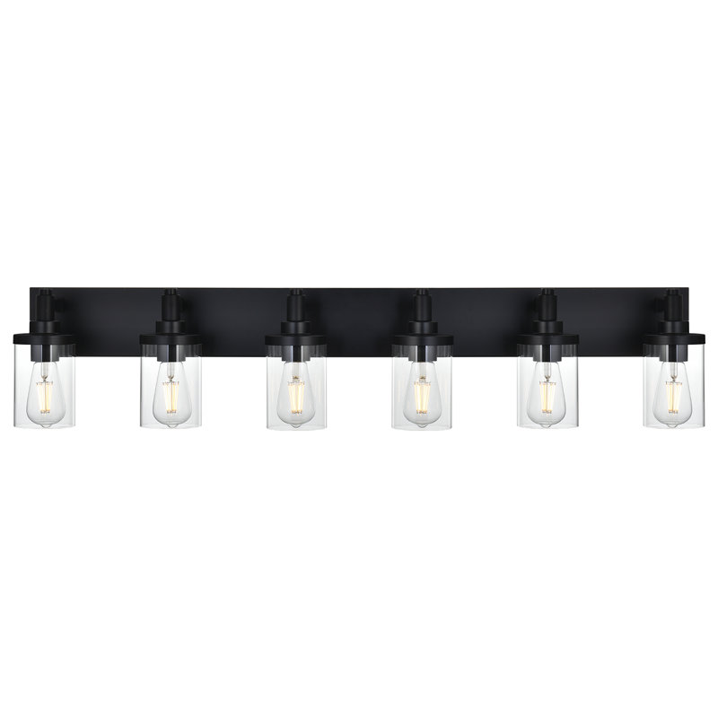 Abbotsbury Dimmable Vanity Light, Black, 6