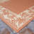 Wegener Floral Terracotta Natural Indoor Outdoor Area Rug-1838570186