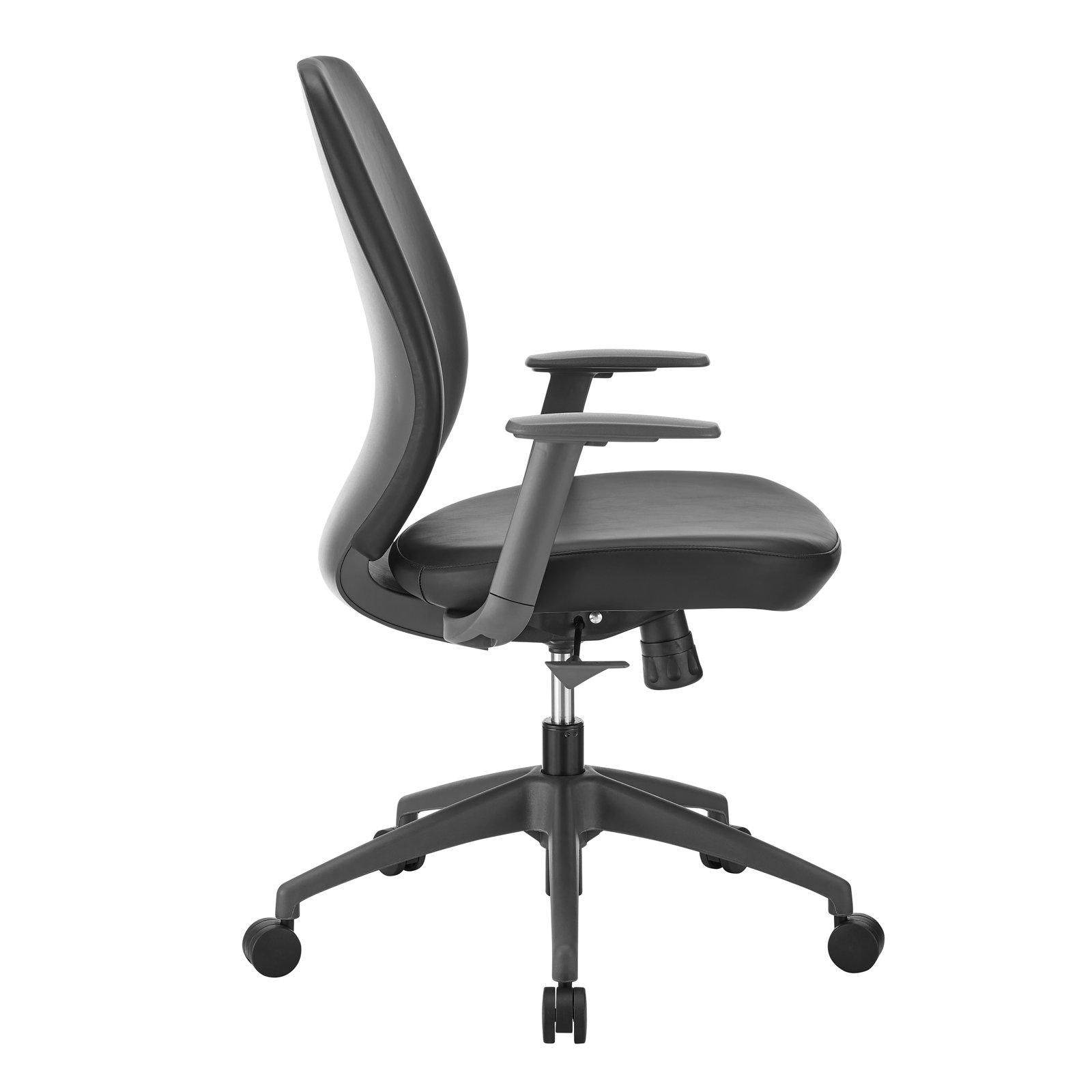 Luccia Swivel Office Chair, Black