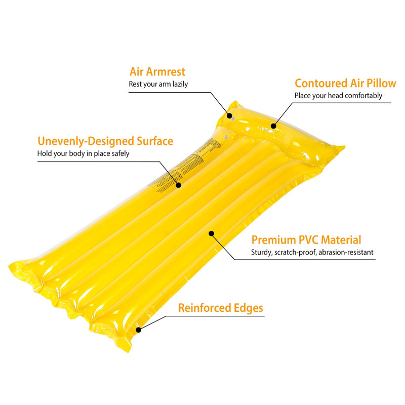 Float Raft Inflatable Pool, Yellow